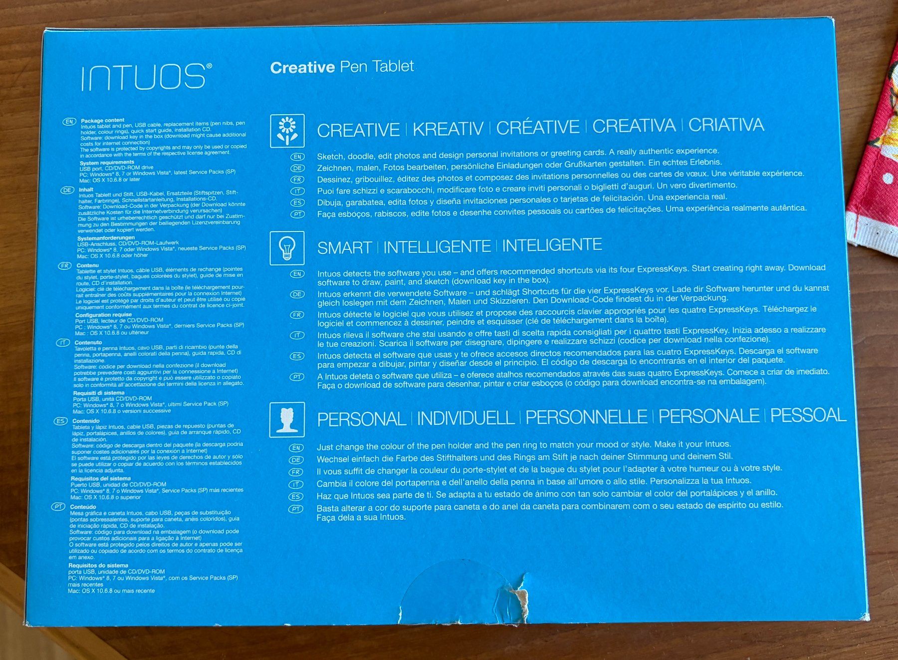 Wacom Tablet PC: Wacom Intuos Pen Tablet CTL-480 neuwertig – Usato da Herzogenbuchsee venduto da DC_1978 4