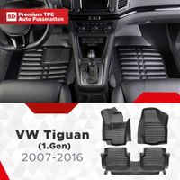 5D Premium Auto Fussmatten für Volkswagen Tiguan 2007-2016