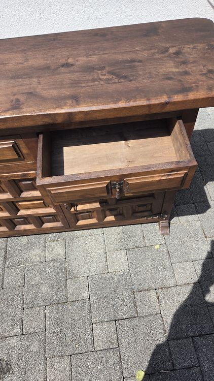 Commodes: Rustikales spanische Kommode Massivholz / Sideboard – D'occasion à Wagen par Micky_maus 1
