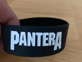 Pantera Silikon Armband Metal Rock Band