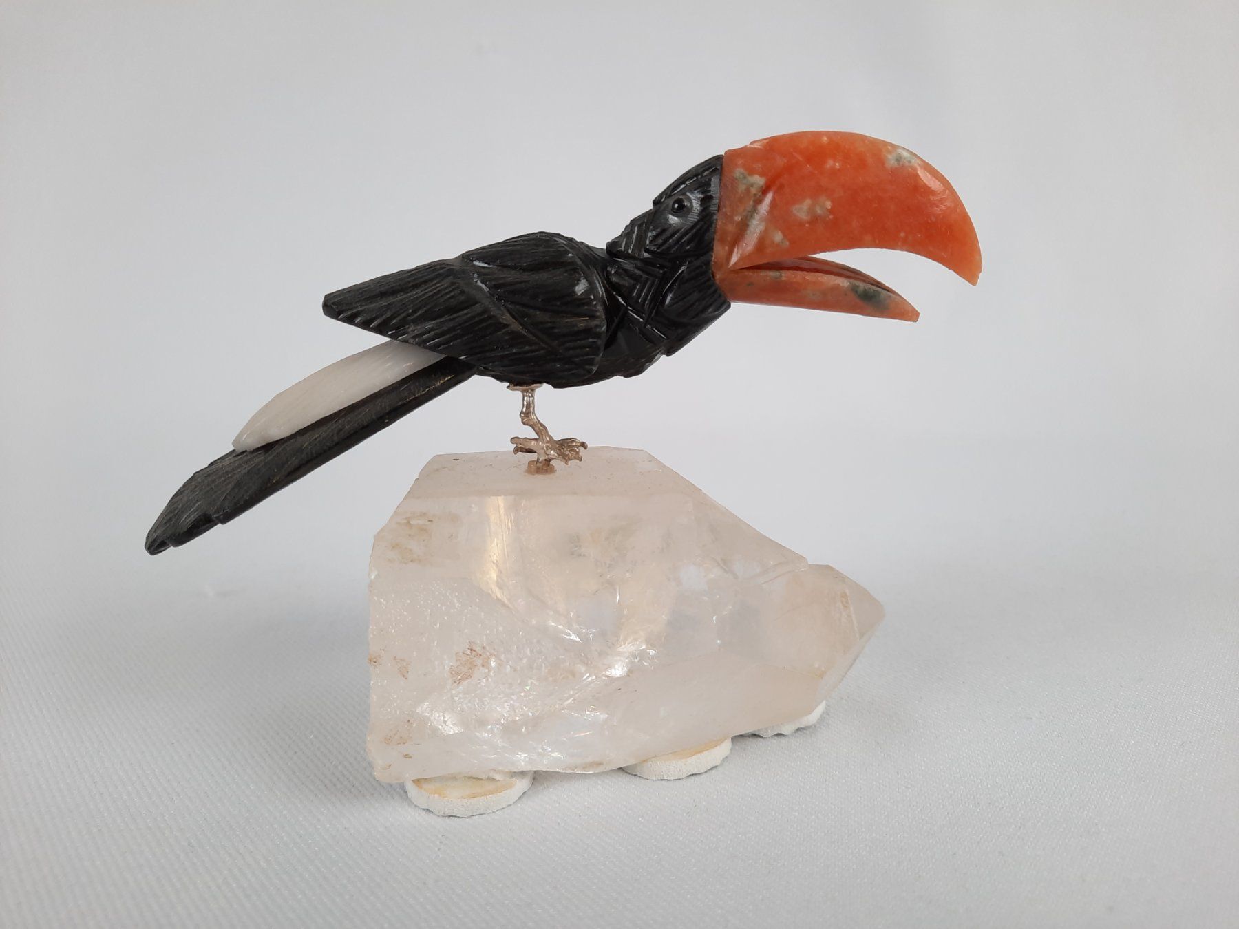 Minerali & Pietre curative: 2 Vögel auf Bergkristall – Usato da Beinwil am See venduto da Restwert_Beinwil 7