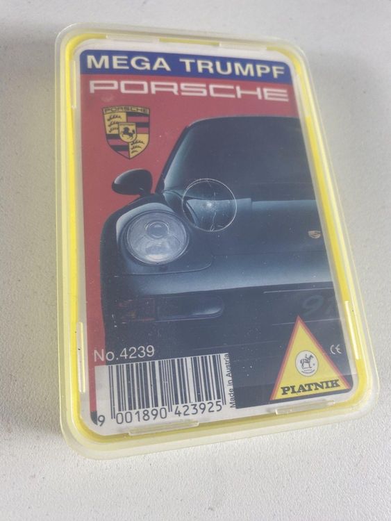 Gioco Di Carte Mega Trumpf – Convertibles Quartetto - Piatnik 10.759, Per 2+ Giocatori, 20 Minuti, Età 6+