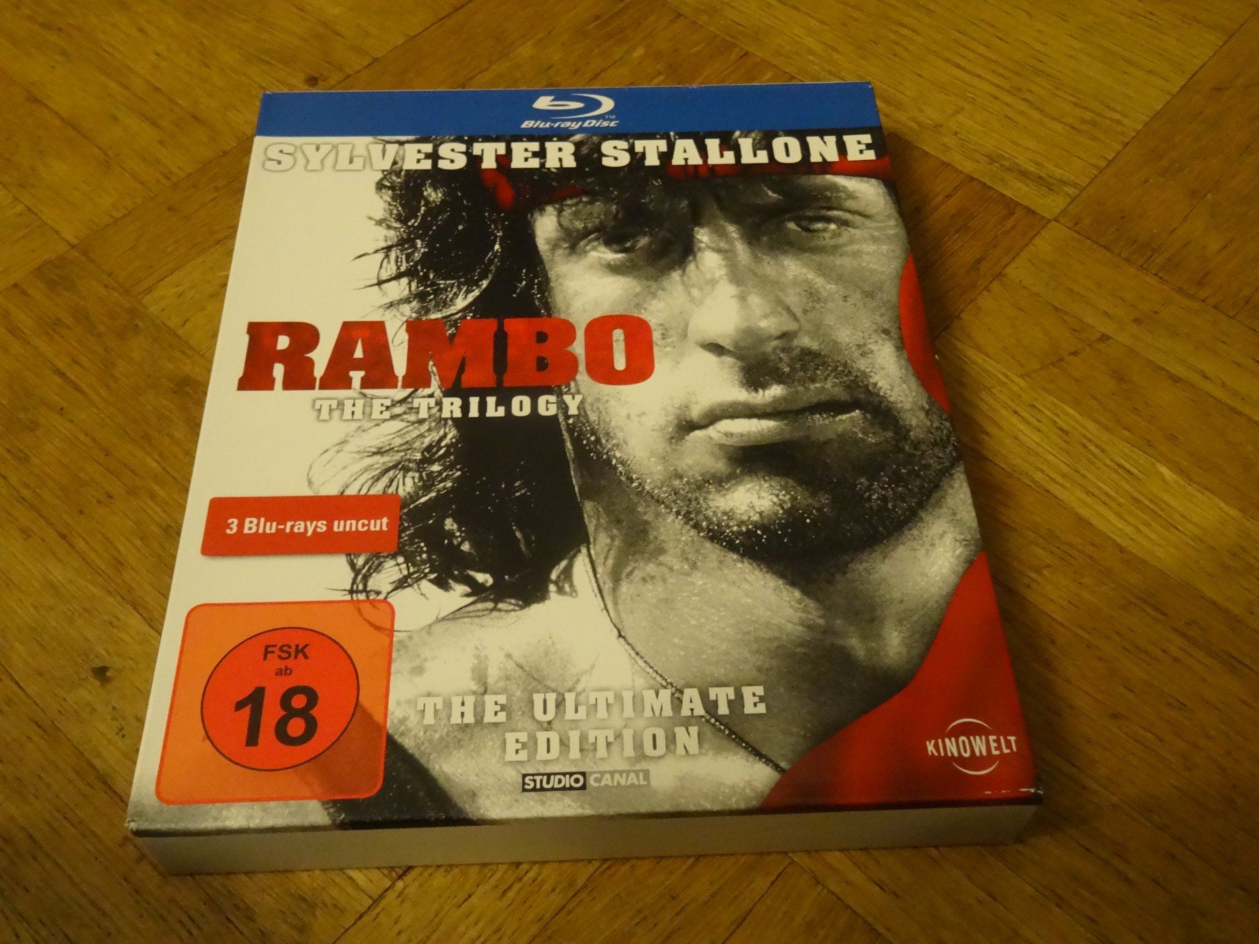 Alle DVDs: Rambo The Trilogy Blu-ray Ultimate Edition gebraucht – Gebraucht aus Olten von Disc-Verkauf