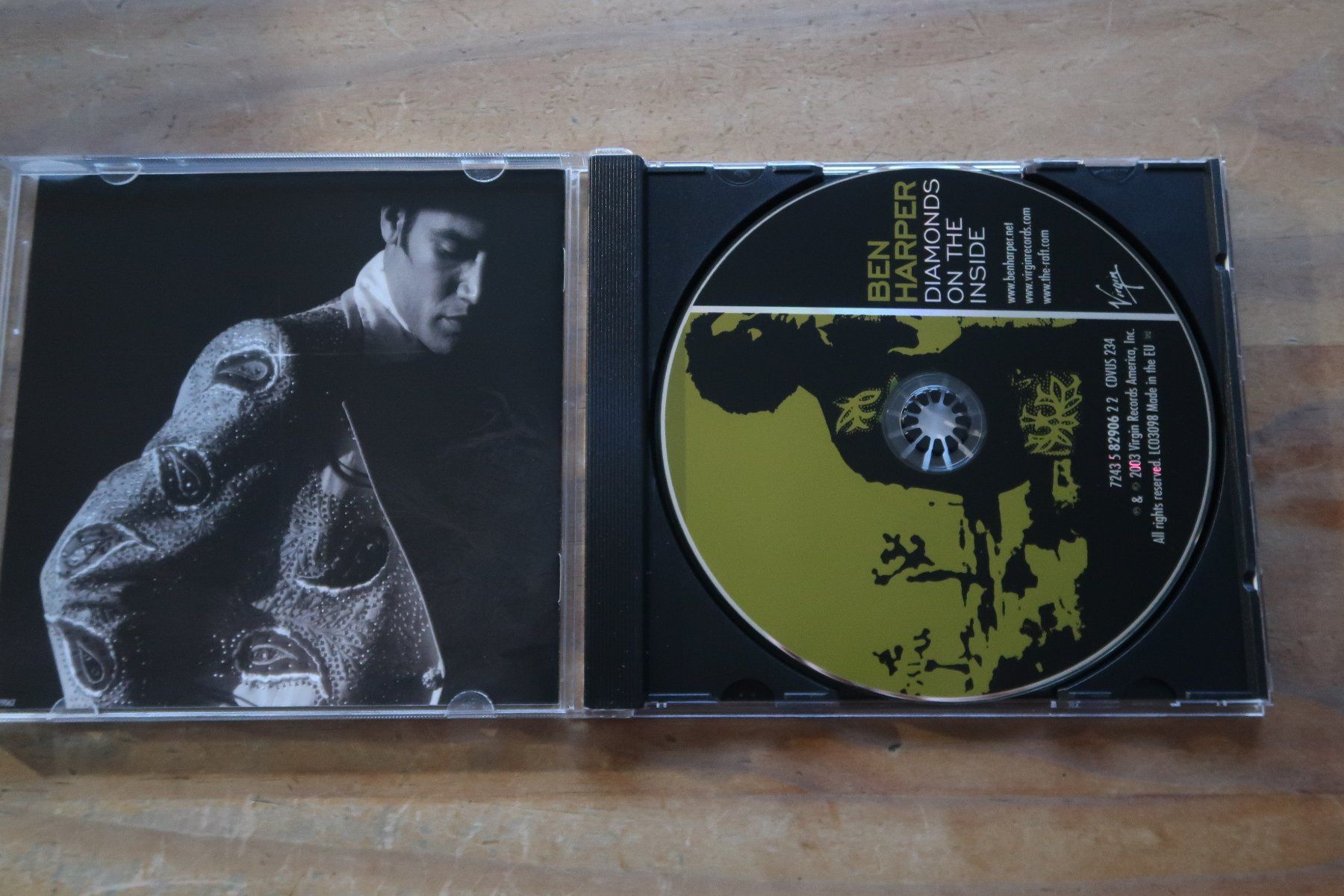 CD: BEN HARPER - DIAMONDS ON THE SIDE - CD – Usato da Basel venduto da Patiscat 3