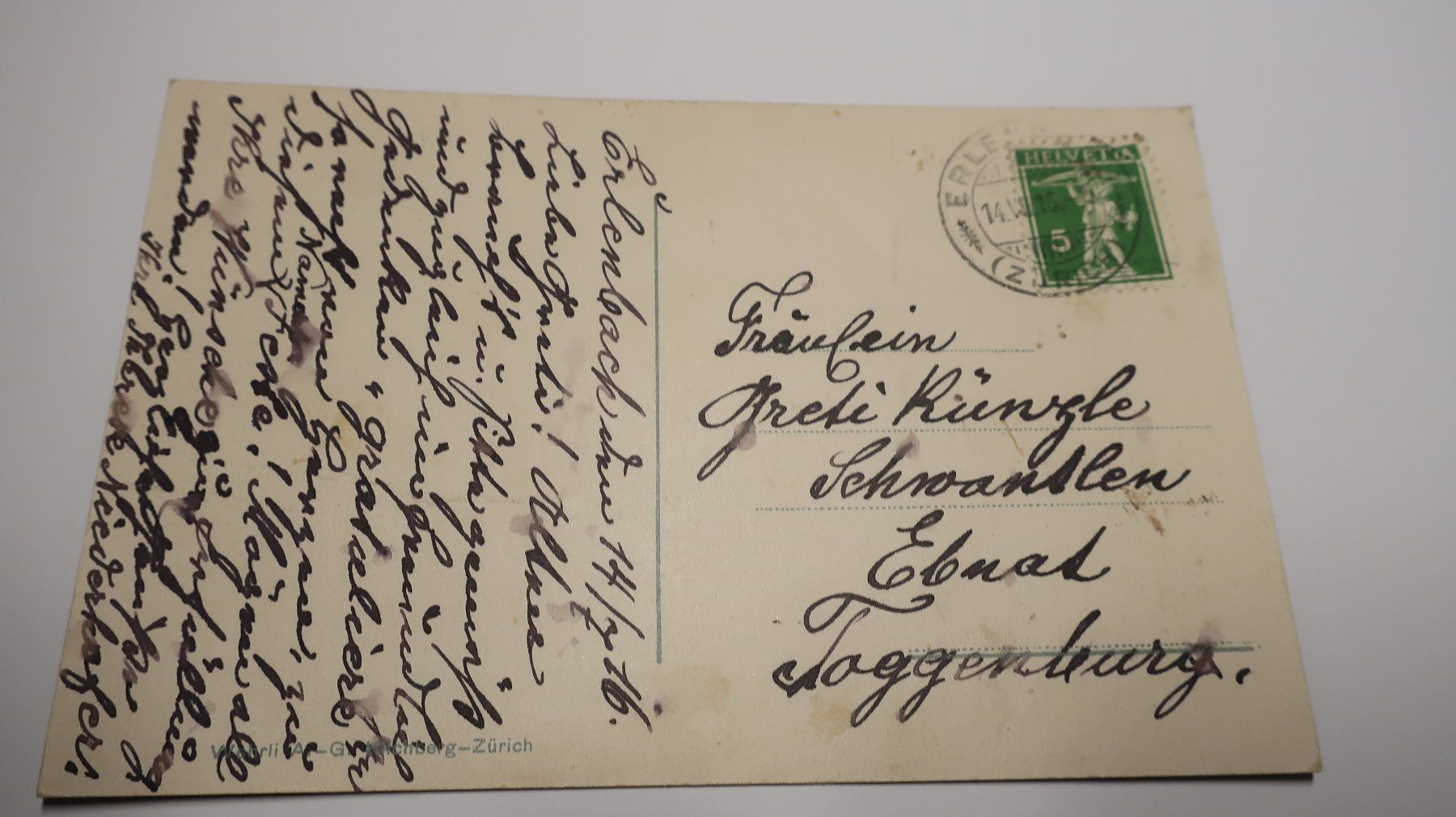 Cartoline postali: Zürich Panorama N° 14120 – Usato da Cormoret venduto da Pascalll2001 2