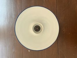 Vintage Email-Wand-Leuchte 20cm