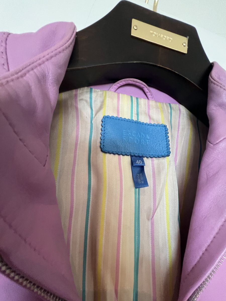 Escada Giacche: Escada Lederjacke gr 40 – Usato da Meilen venduto da Dievondort 5