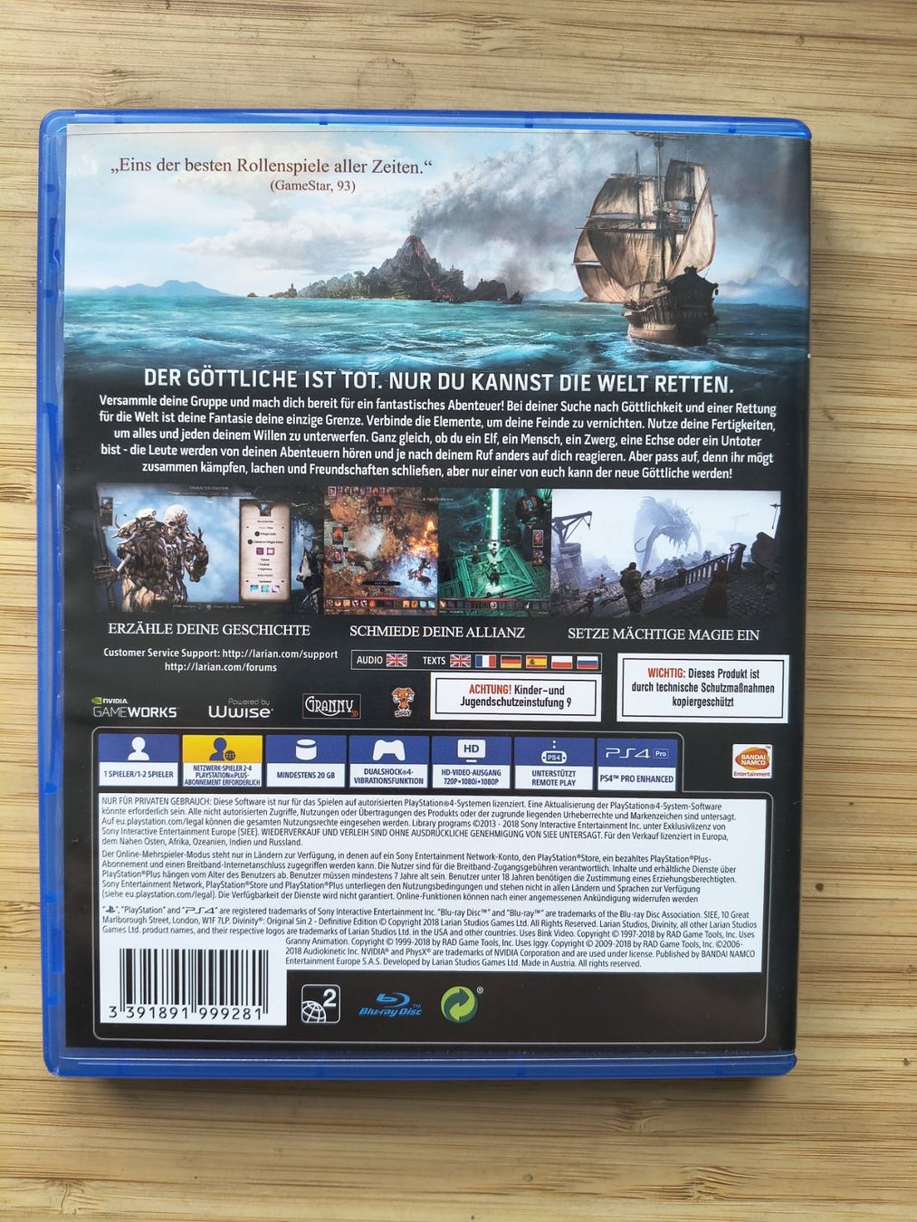 Spiele: Divinity: Original Sin 2 - Definitive Edition (PS 4) – Gebraucht aus Riedholz von ste_96cd 1