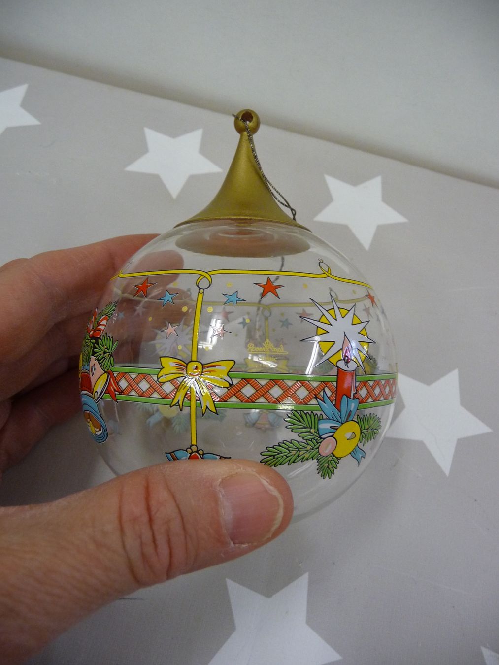 Rosenthal Tutte le decorazioni: 1 Rosenthal Glaskugel Kugel Weihnachtskugel – Usato da Rafz venduto da Powacaddy 5