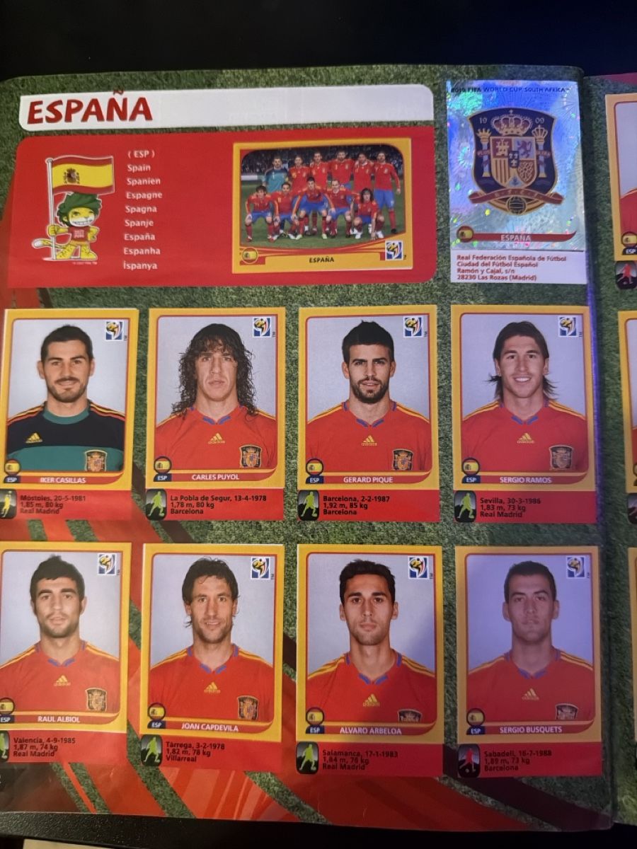 Panini Album: 2010 WM Panini Album  – Usato da Oberglatt ZH venduto da kil_2lyh 1