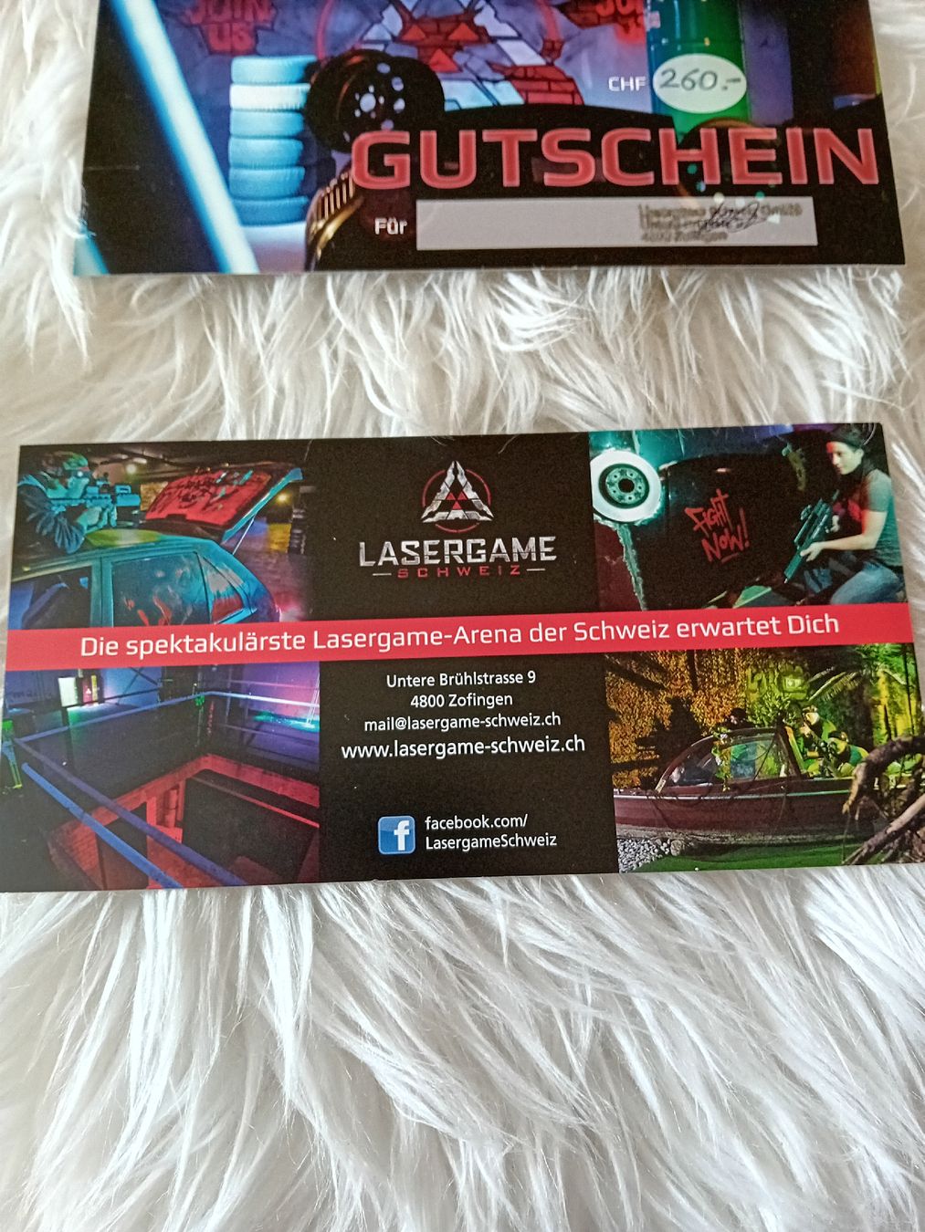 Buoni: Gutschein Lasergame – Nuovo (secondo la descrizione) da Brunnen venduto da RBJ5 1