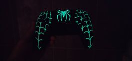 🎮Manette PS5 Noir/Blanc Spiderman&Joysticks TMR (fluo)