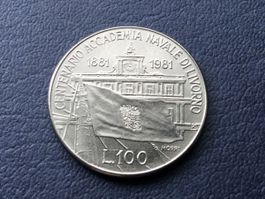 Italien 100 Lire LIVORNO 1981