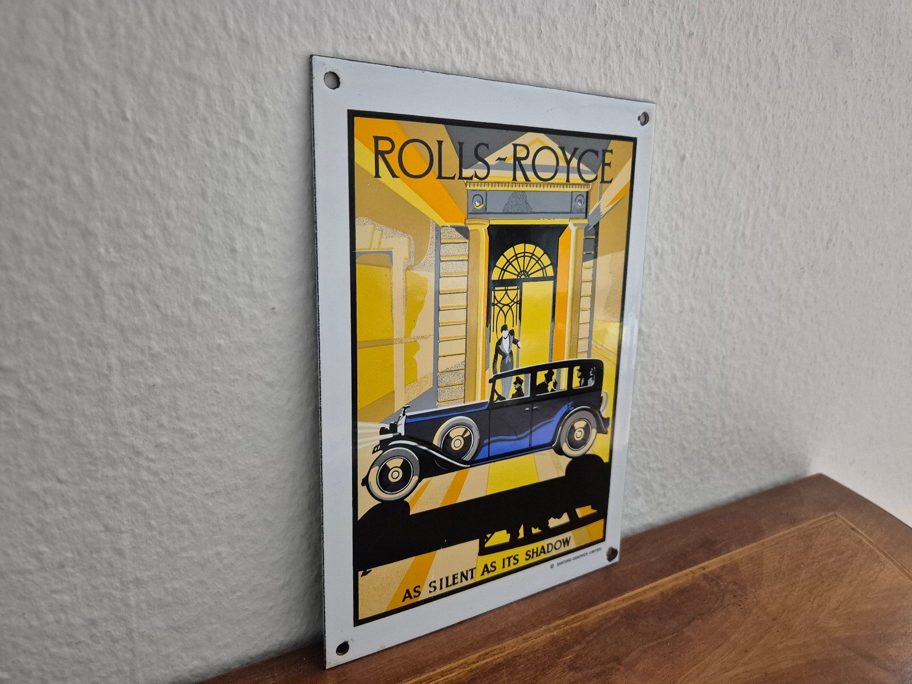 Rolls Royce Ecriteaux: Emailschild Rolls Royce Limited USA Oldtimer Emaille Schild – D'occasion à Schaffhausen par pfanis09 5