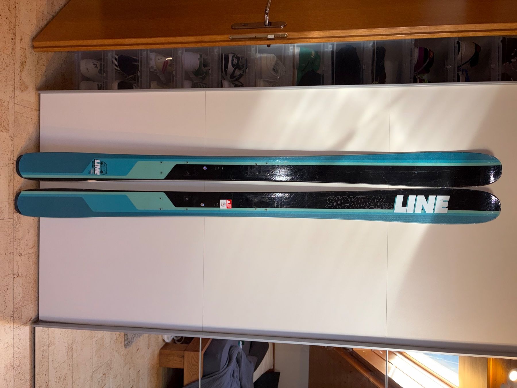 Sci: Line Sick Day 104 Ski – Usato da Visperterminen venduto da lgresell 1