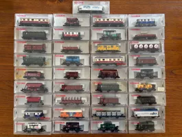 Fleischmann Set Modelleisenbahnwagen