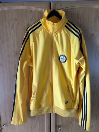 Adidas Trainingsjacke, Grösse 50, gelb