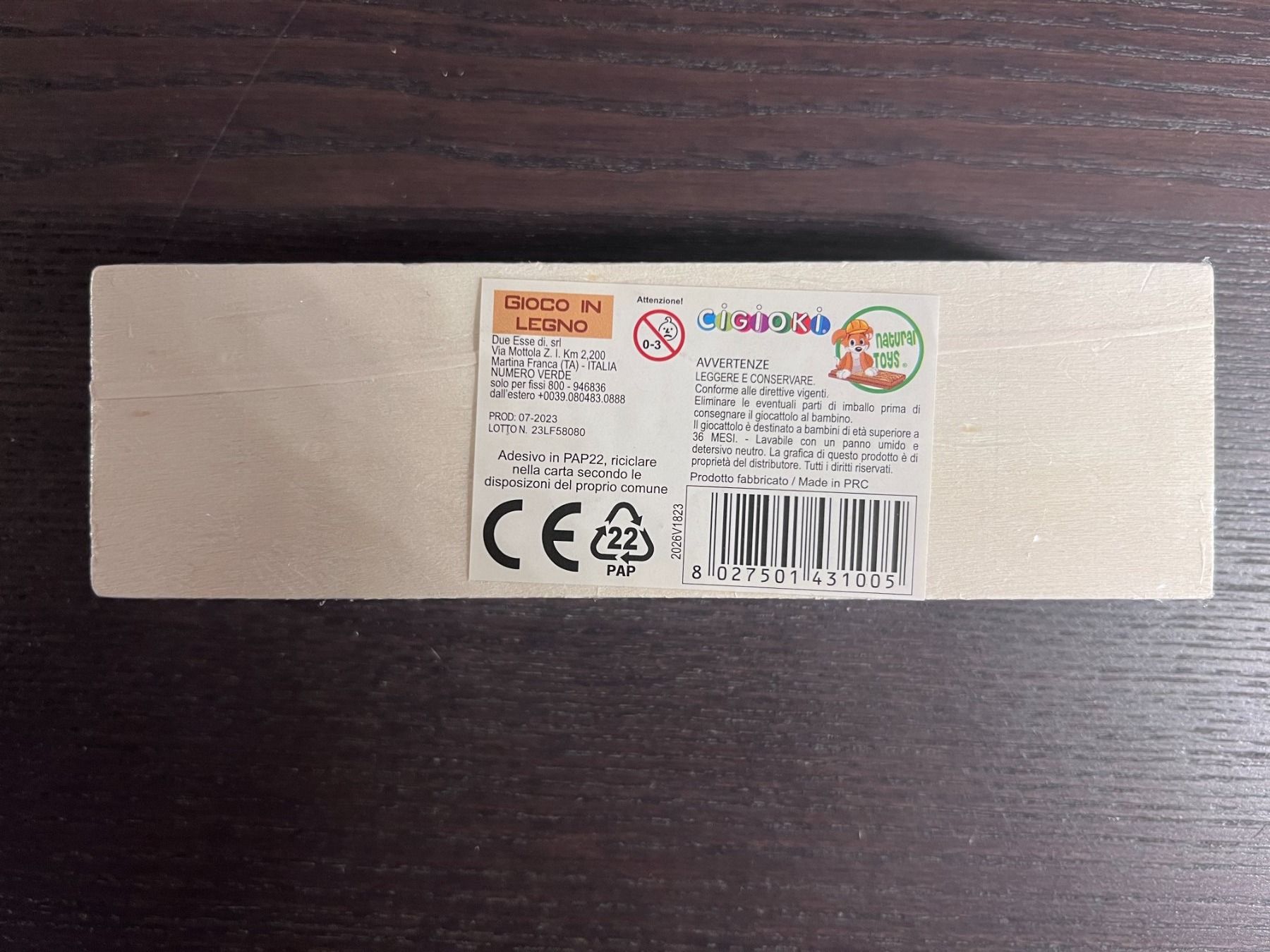 Giochi: Domino Spiel Neu – Nuovo e nell'imballaggio originale da Zürich venduto da F84 3