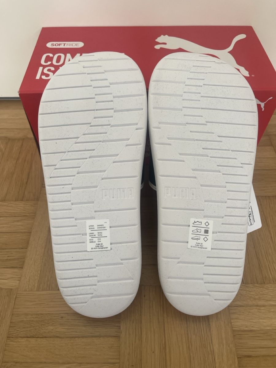 Puma Chaussures hommes: Puma Softride Herren Pantoletten – Neuf avec emballage d'origine à Wangen b. Olten par break72 4