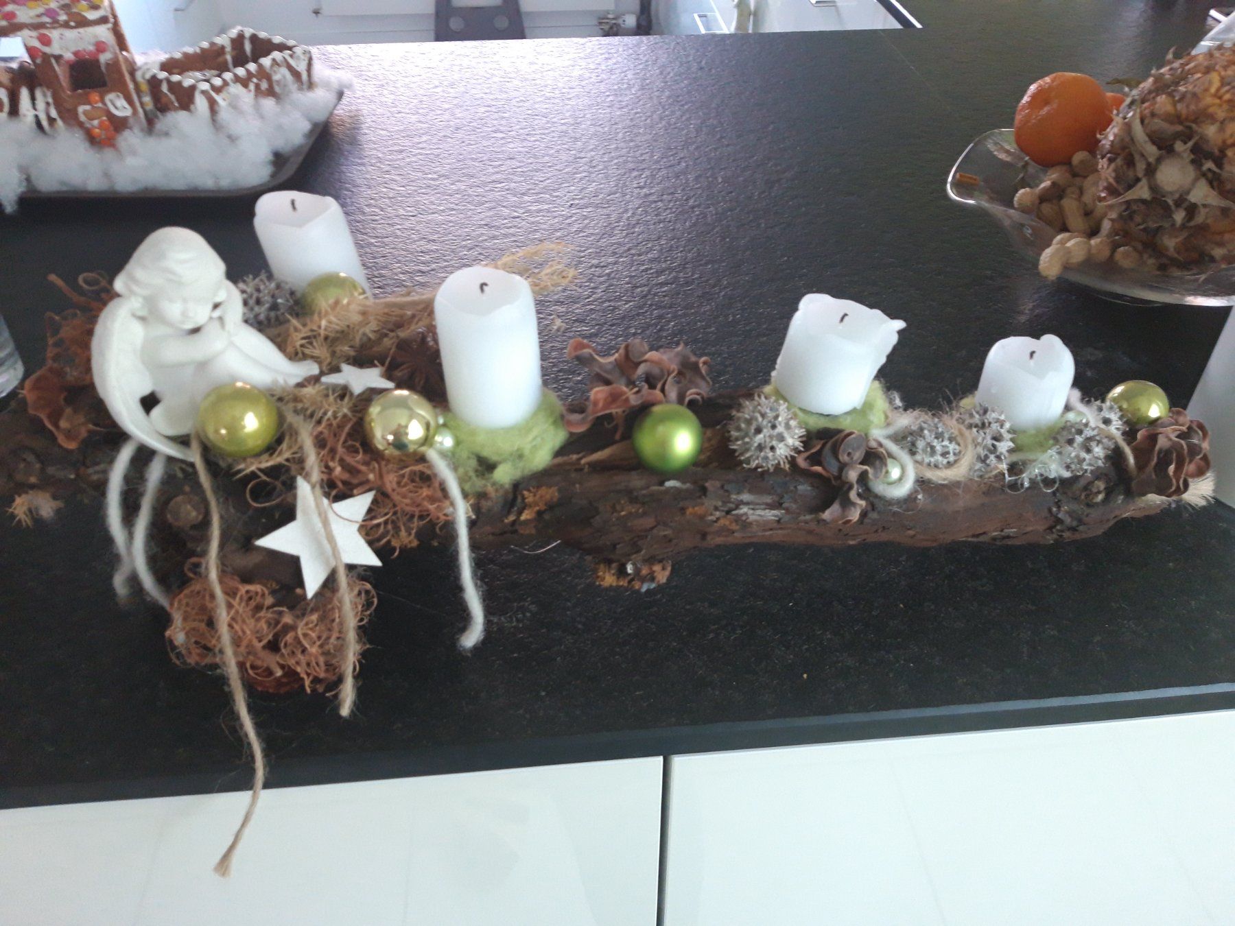 Toutes les décorations: Wurzel Adventsgesteck – D'occasion à Dietwil par dari2008