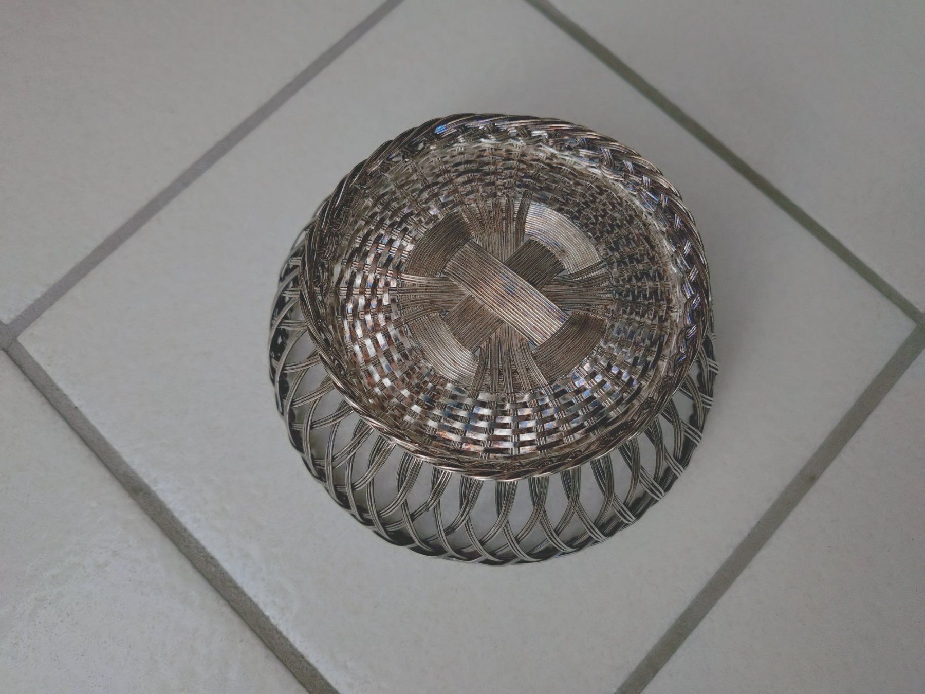 Autres articles pour la maison: Drahtkorb Metall versilbert vintage – D'occasion à Winterberg ZH par Laliv 3