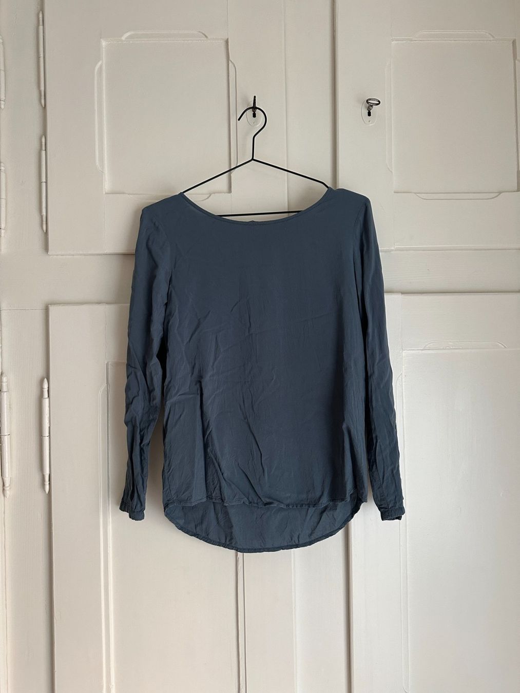 Tom Tailor Blusen: TOM TAILOR - Blusenoberteil graublau 36 – Gebraucht aus Zürich von Diazaio