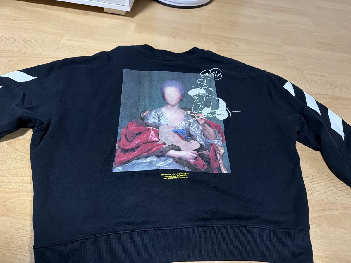 Off-White Pullover & Sweatshirts: OFF-WHITE Sweatshirt Gr XL Pullover  – Gebraucht aus Deitingen von Himhip 4