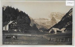 Der Säntis von Unterwasser aus gesehen