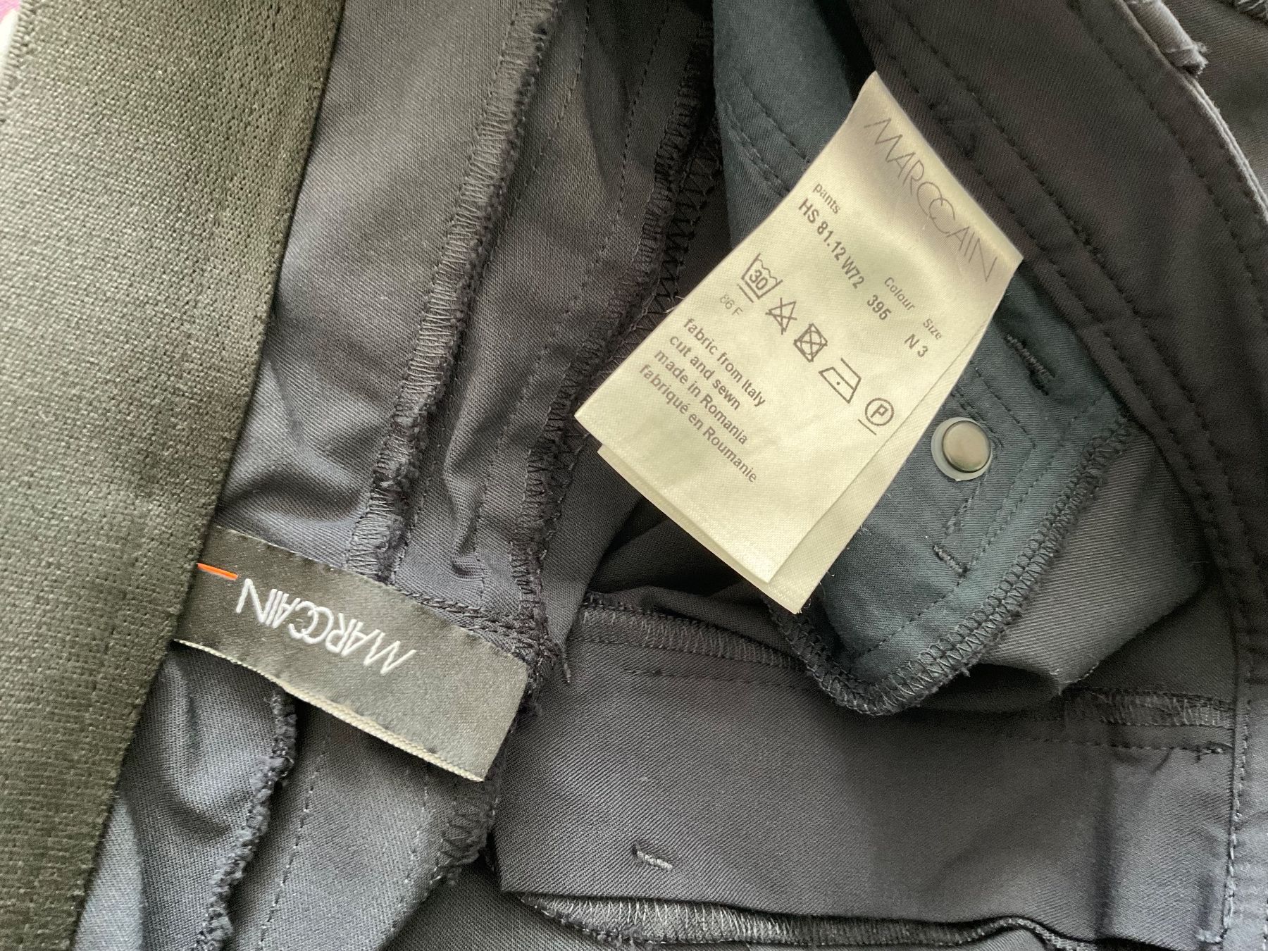 Marc Cain Hosen: Marc Cain Hose Gr 38 dunkelblau – Gebraucht aus Urdorf von alda02 6