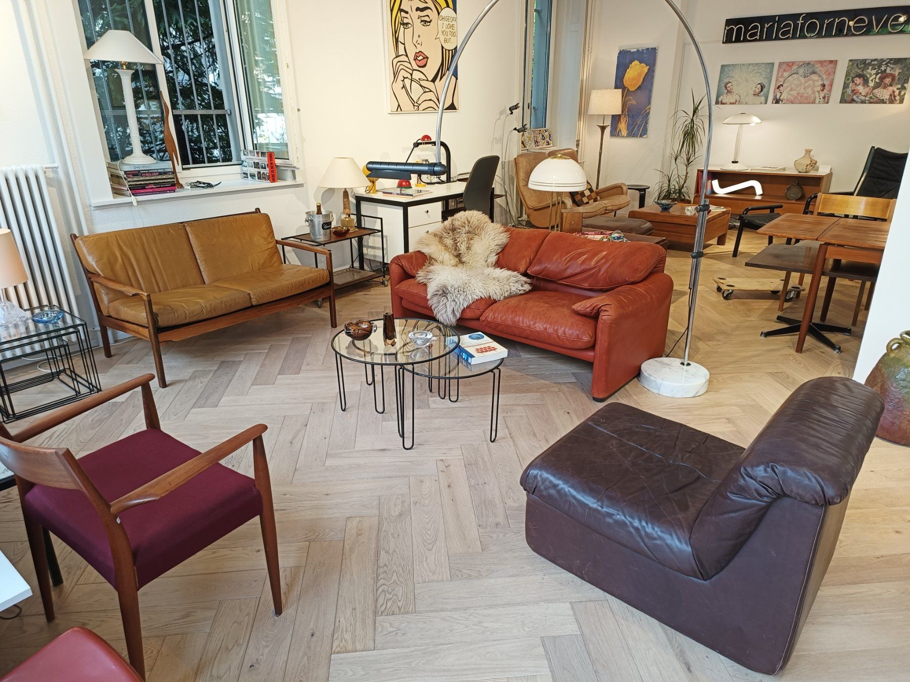 Sofas: Danish vintage Palisander sofa 70s – D'occasion à Zürich par style-and-design.zh