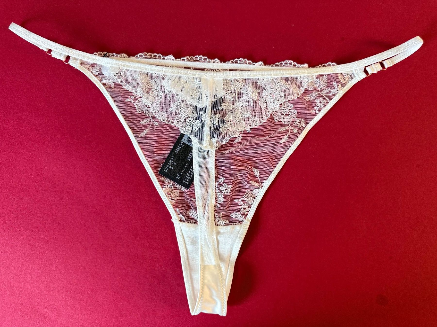 Hunkemöller Altra biancheria intima: HUNKEMÖLLER, String STEPH, Grösse XXL, Farbe Weiss – Nuovo e nell'imballaggio originale da Rudolfstetten venduto da gst_g7xl 3
