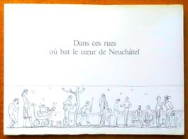 Neuchâtel en aquarelles – Marcel North – 1987
