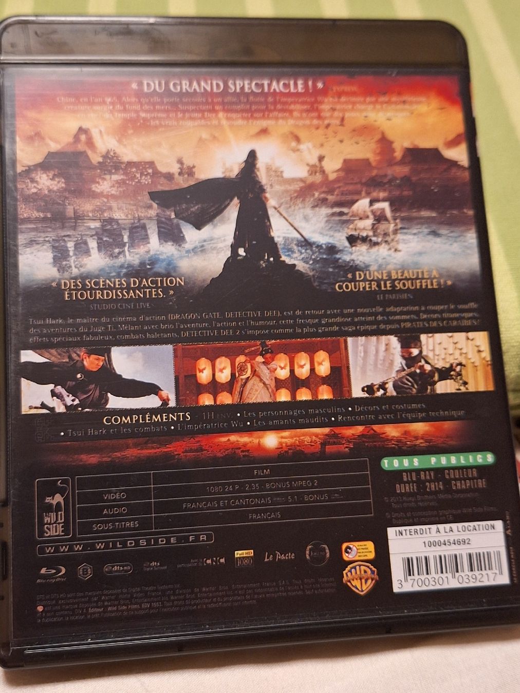 Alle DVDs: Detective Dee 2 - Tsui Hark (Blu-ray) – Gebraucht aus Schmitten FR von Sidewinder 1