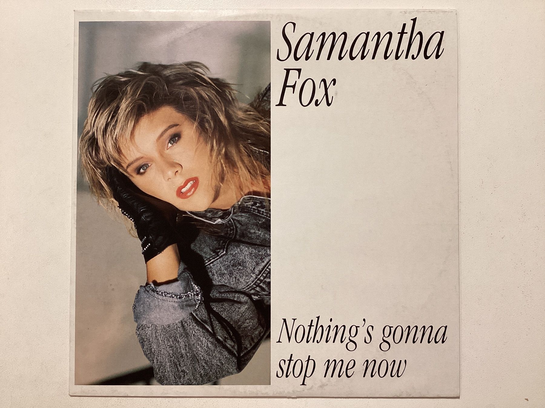 Dischi in vinile: Samantha Fox Maxi-Single - Nothing Gonna Stop Me Now – Usato da Gutenswil venduto da Hamzian
