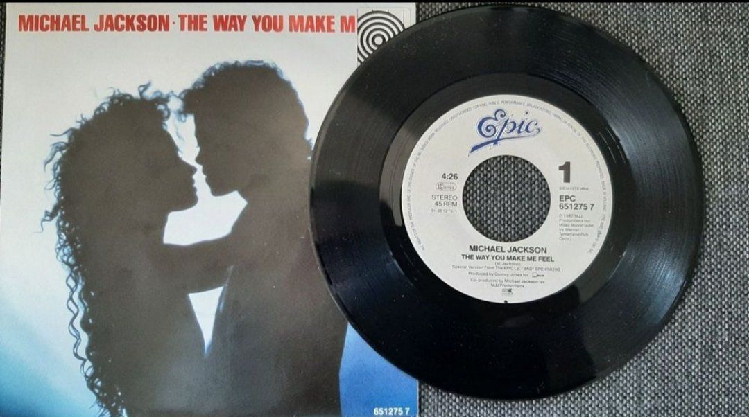 Schallplatten: Michael Jackson - The Way You Make Me Feel 7" – Gebraucht aus Dietikon von mih_xsk8