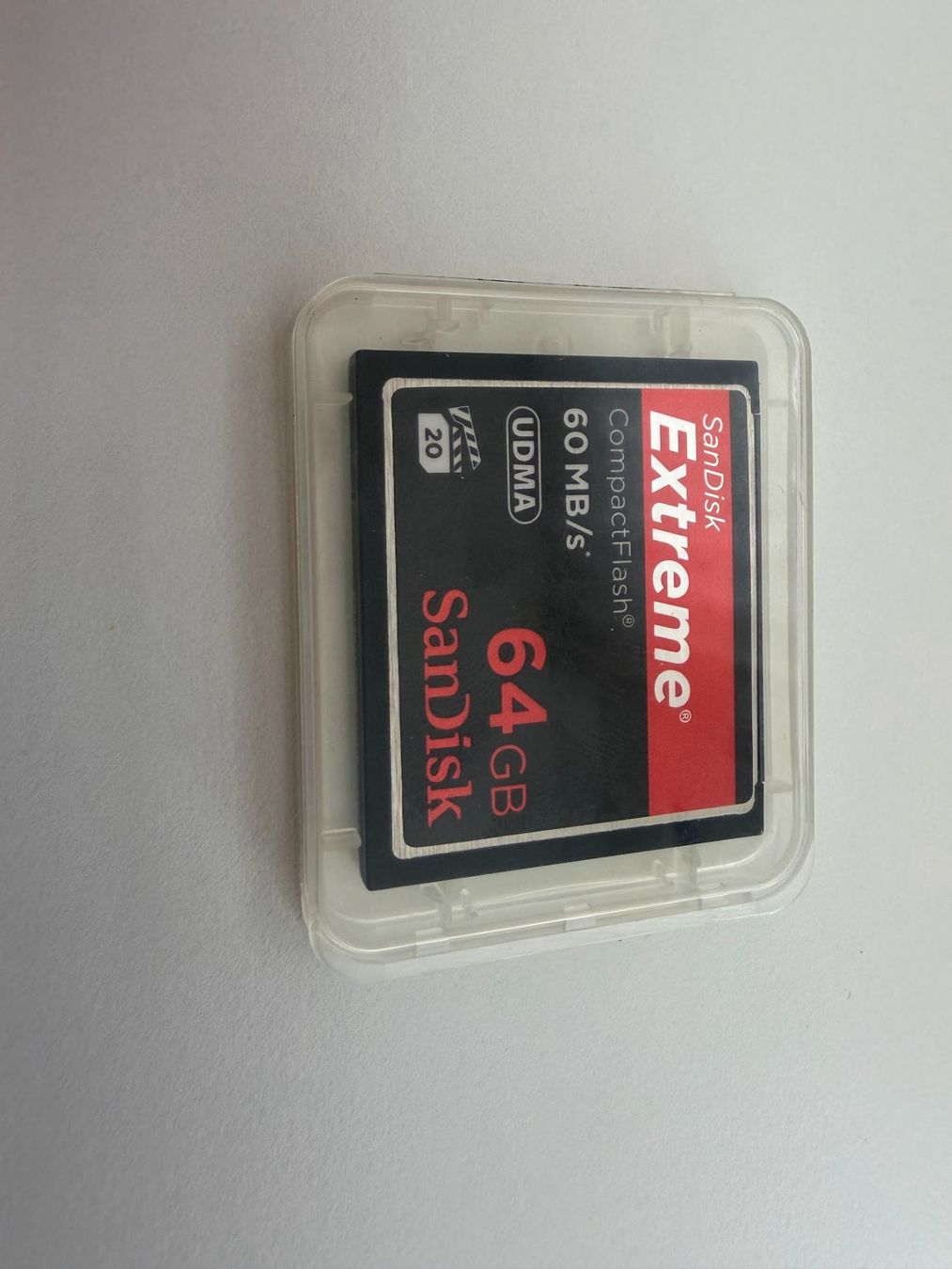 Sandisk Speicherkarten: SanDisk Extreme CompactFlash 64GB (60MB/s) – Gebraucht aus Dübendorf von Raphaelfuchs 1