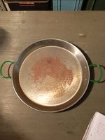 Paella Pfanne, Durchmesser 42cm, ideal für Grill!