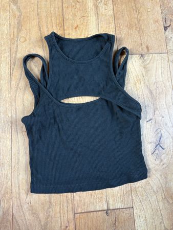 Spezielles Damen Top schwarz Grösse S 