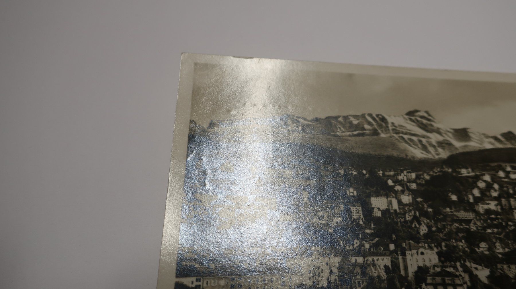 Ansichtskarten: St. Gallen mit Säntis  1931 – Gebraucht aus Cormoret von Pascalll2001 4