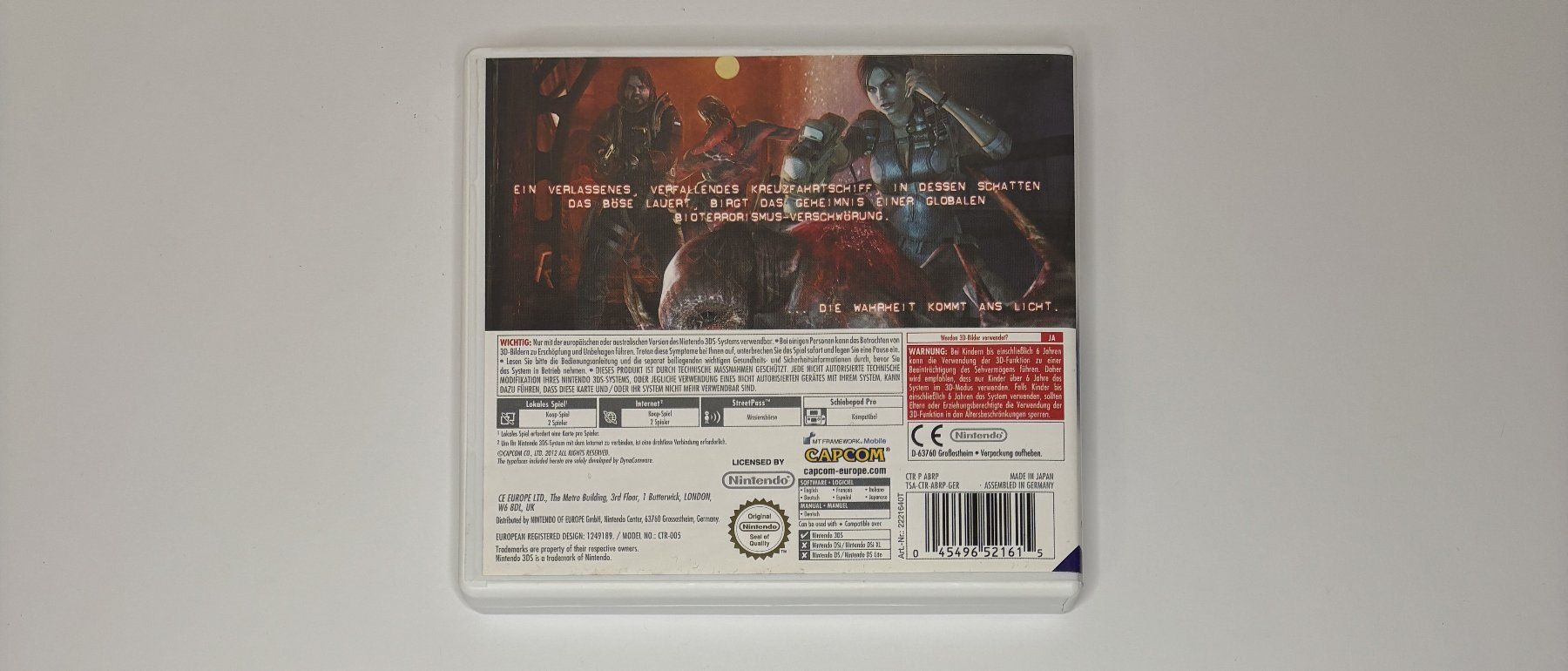 Nintendo Spiele: 3DS - Resident Evil: Revelations – Gebraucht aus Allschwil von Bullach 2