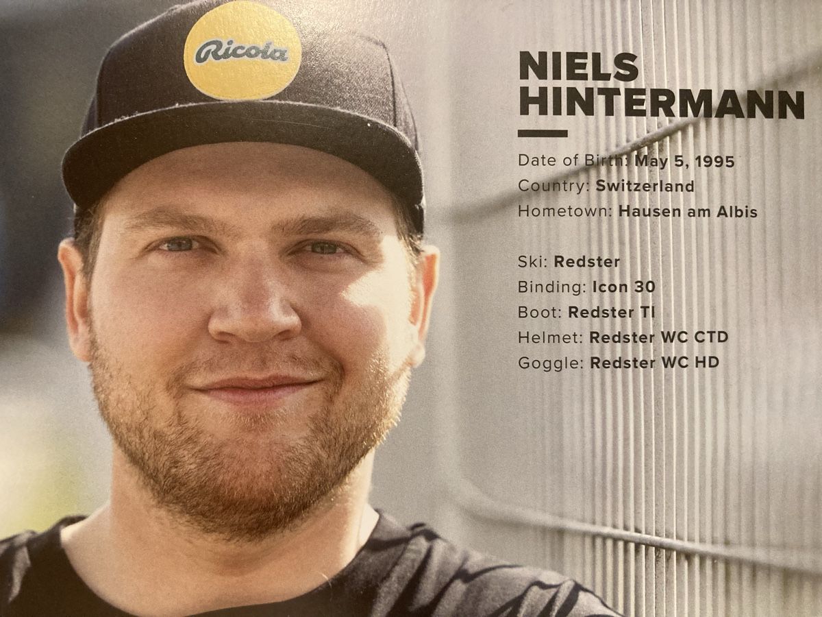 Autogramme: Niels Hintermann Autogrammkarte – Gebraucht aus Appenzell von Mph2001 1