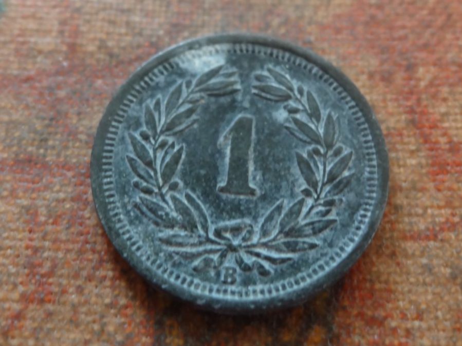 Tutti le monete: 1 Rp. 1943  (E) – Usato da Romanel-sur-Lausanne venduto da Swift13 1