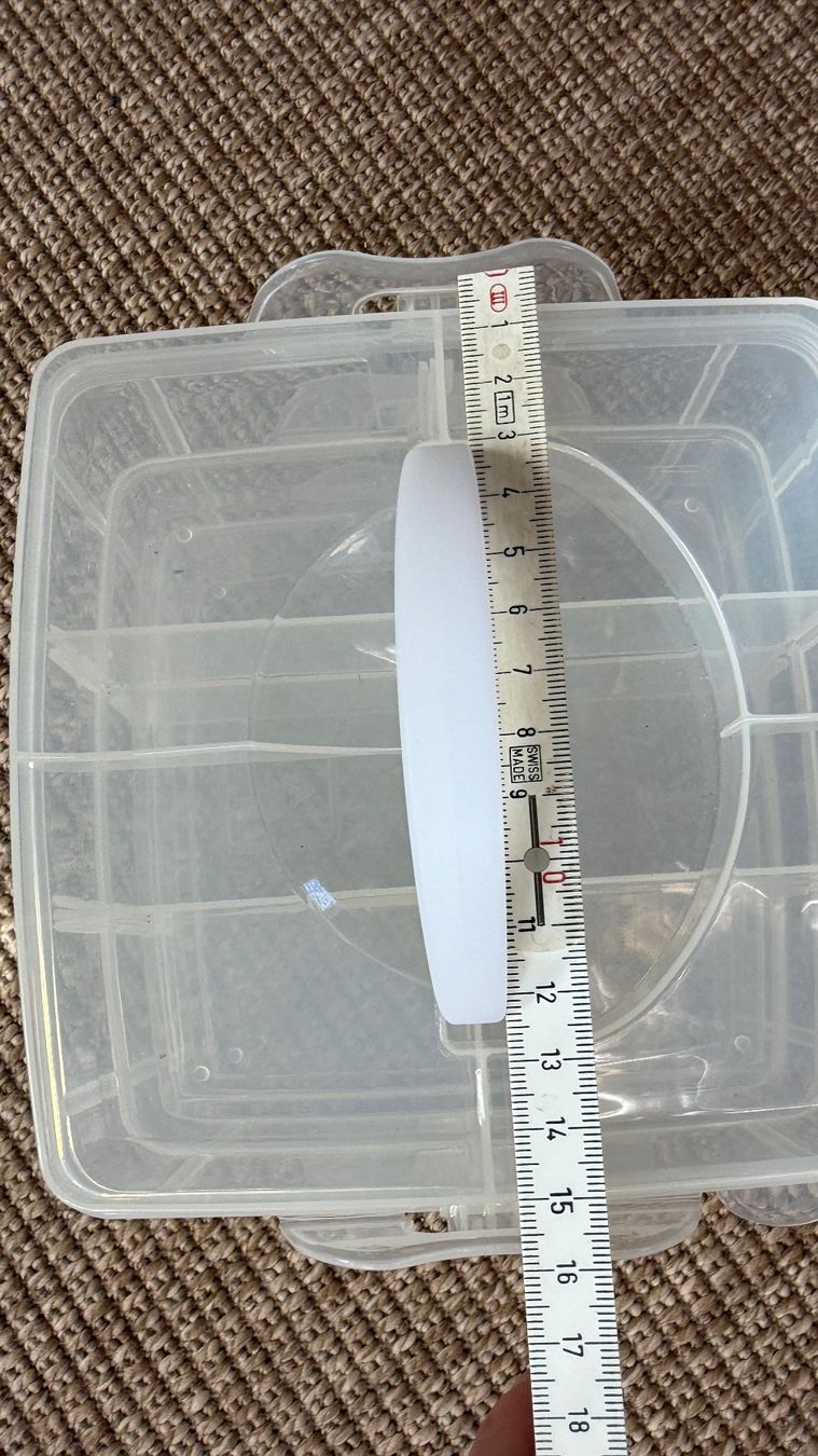 Behälter & Ähnliches: Aufbewahrungsbox transparent mit Griff – Gebraucht aus Birsfelden von Nic21 6