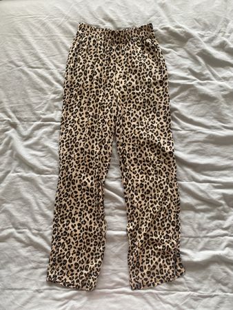 H&M Stoffhose Leopard