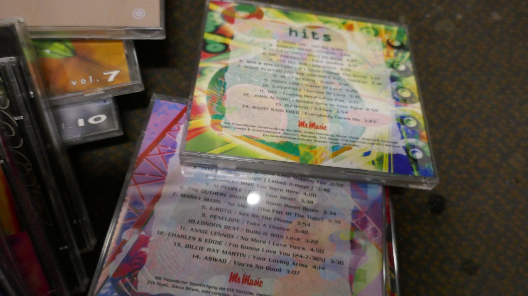 CDs: Grosse CD-Sammlung - Mr. Music Hits/Chart Hits – Gebraucht aus Wenslingen von FairlightCMI 3