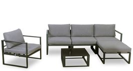 Lounge KASSANDRA anthrazit - Gratis Versand