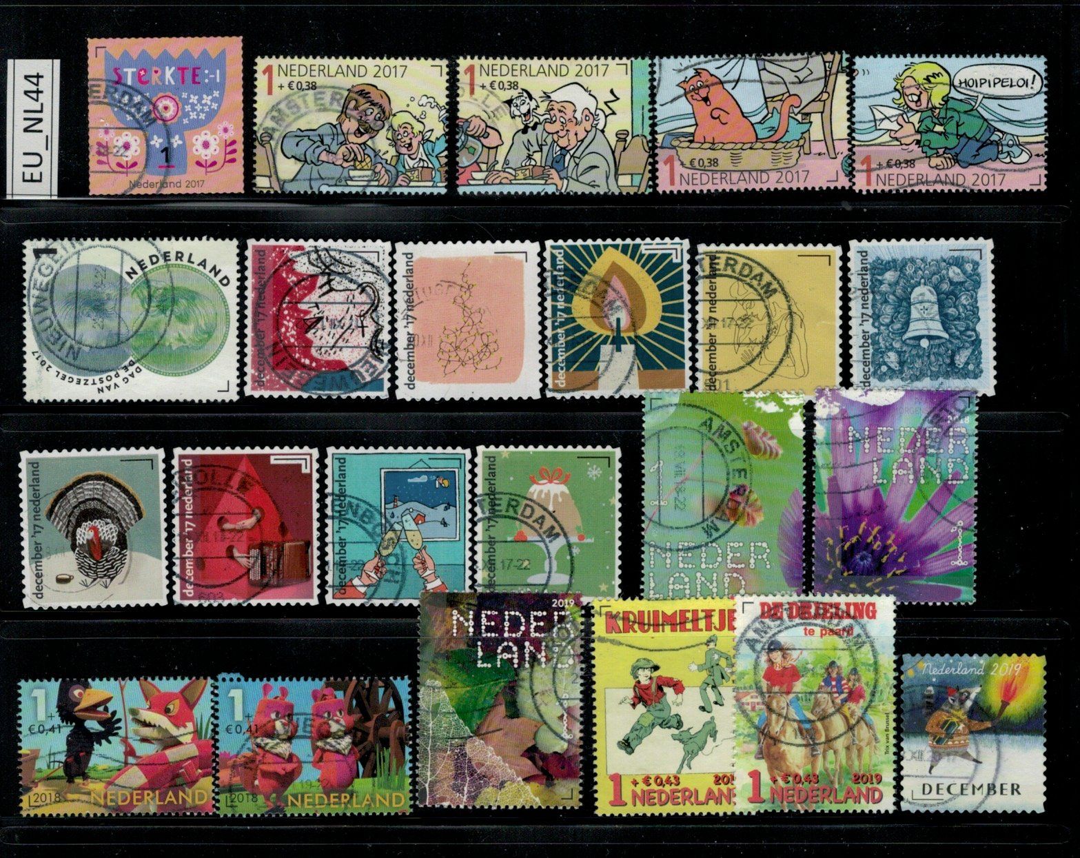 Tutti i francobolli: Niederlande 2017/19, EU_NL44 – Usato da Erlenbach ZH venduto da panstamps