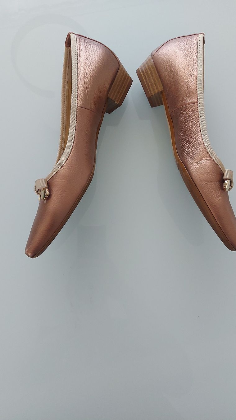 Kaiser Scarpe da donna: Pumps PETER KAISER - Bronze/Rosa - Leder - Gr. 38/39  – Usato da Pfäffikon ZH venduto da siae 2
