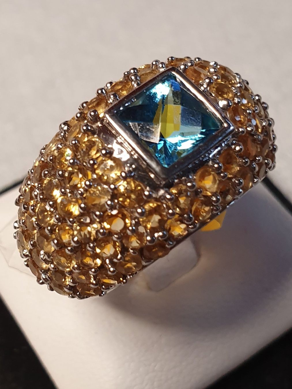 Anelli: Safir Fingerring – Nuovo (secondo la descrizione) da Zürich venduto da adriben 3