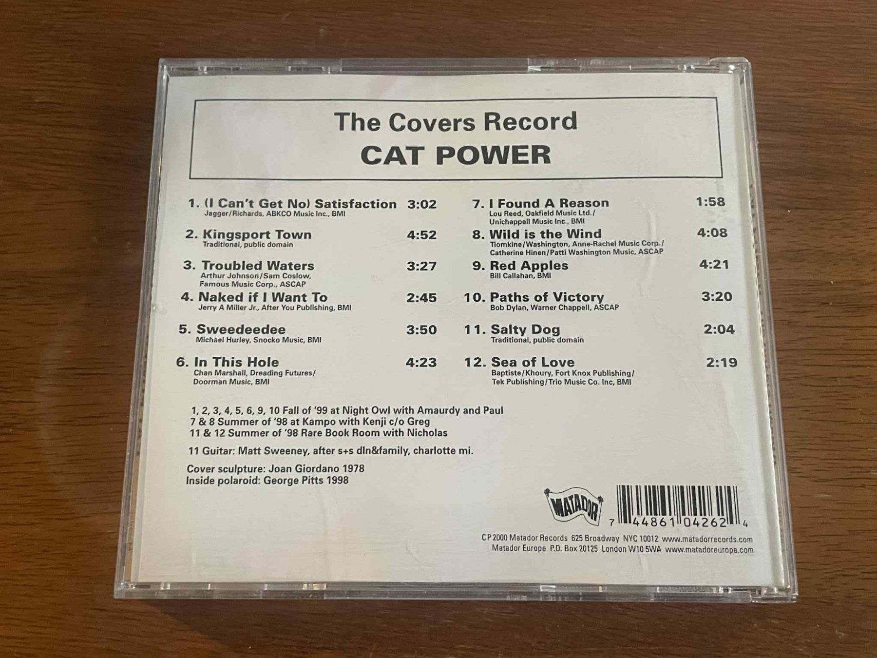 CD: Cat Power - The Covers Record CD – Usato da Lausanne venduto da sim_bc8q 1